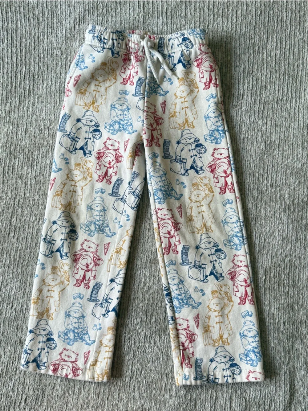 Paddington Bear Baby Gap Fleece Lined Jogger Pants‎ Size 5 Years